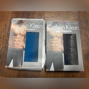 Two CK Iron Strength boxerbriefs.  New. Size small